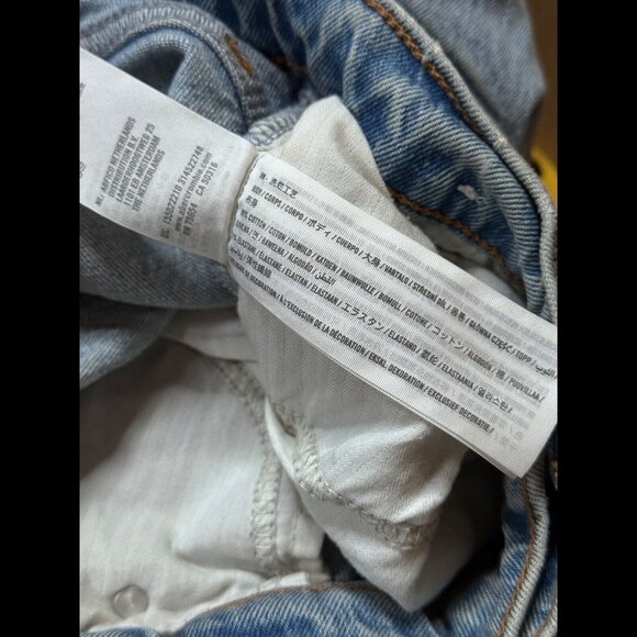 Abercrombie & Fitch Jeans 26 / 2 Short Womens Blue 90s Relaxed Curvy High Rise - Picture 8 of 8